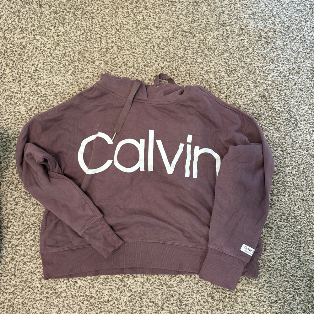 Calvin Klein Purple Sweatshirt